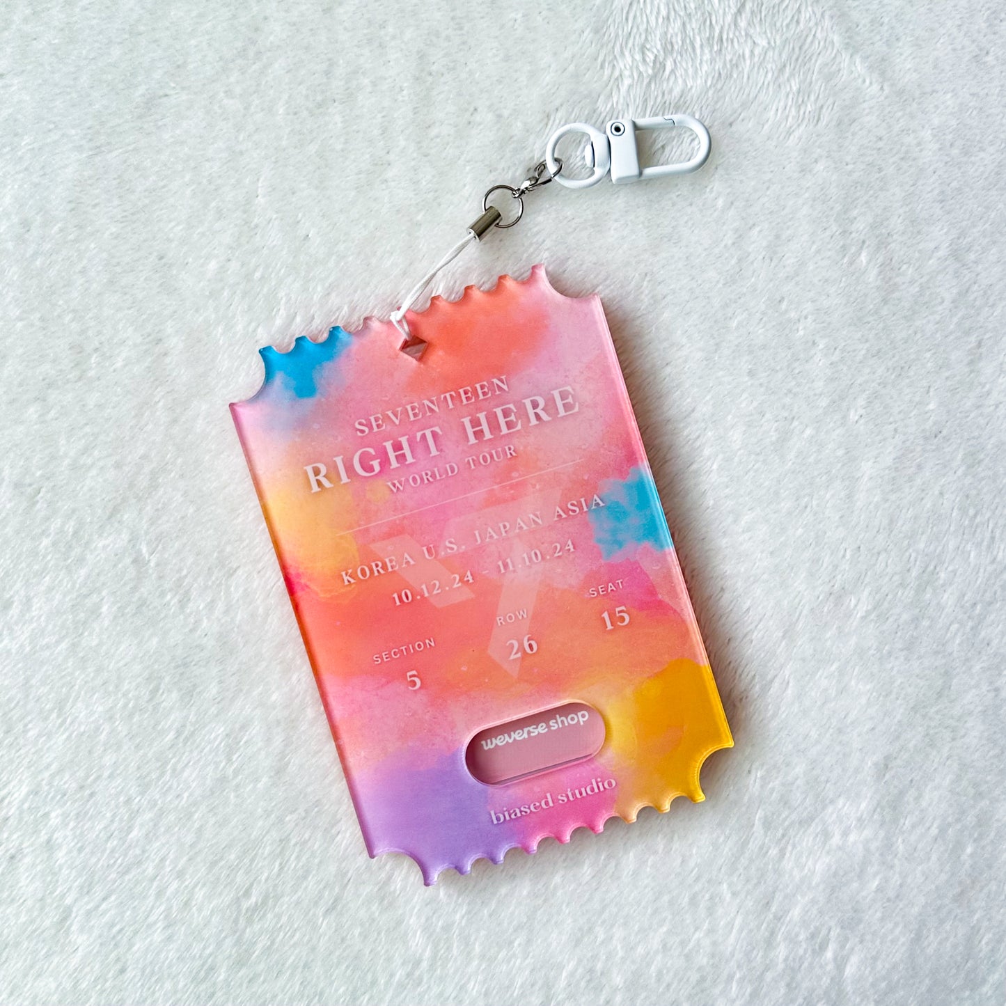 SVT Right Here Tour Photocard Holder