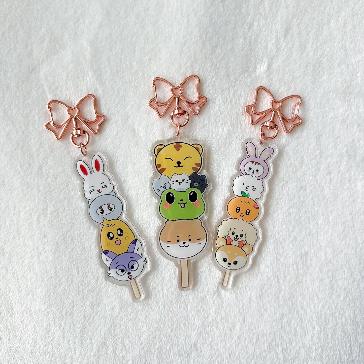 Miniteen Tanghulu Keychains