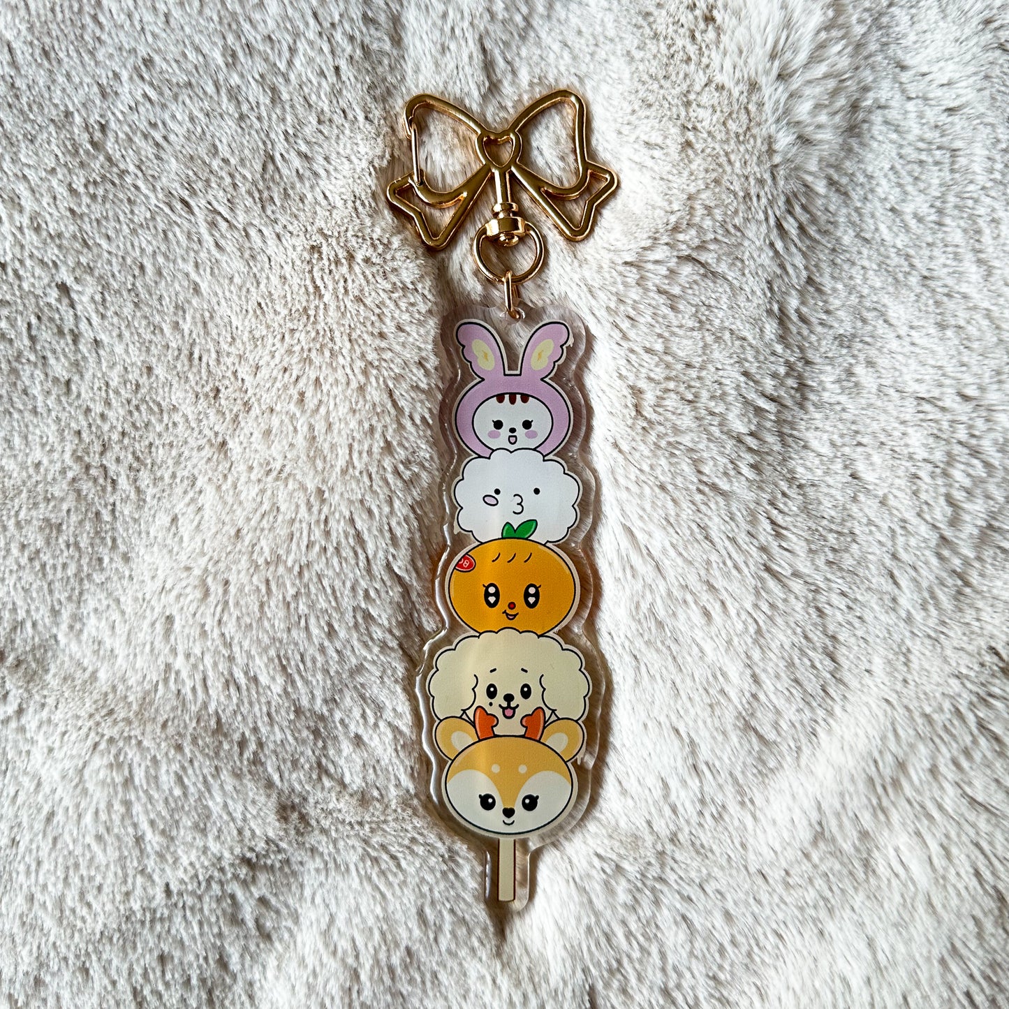 Miniteen Tanghulu Keychains