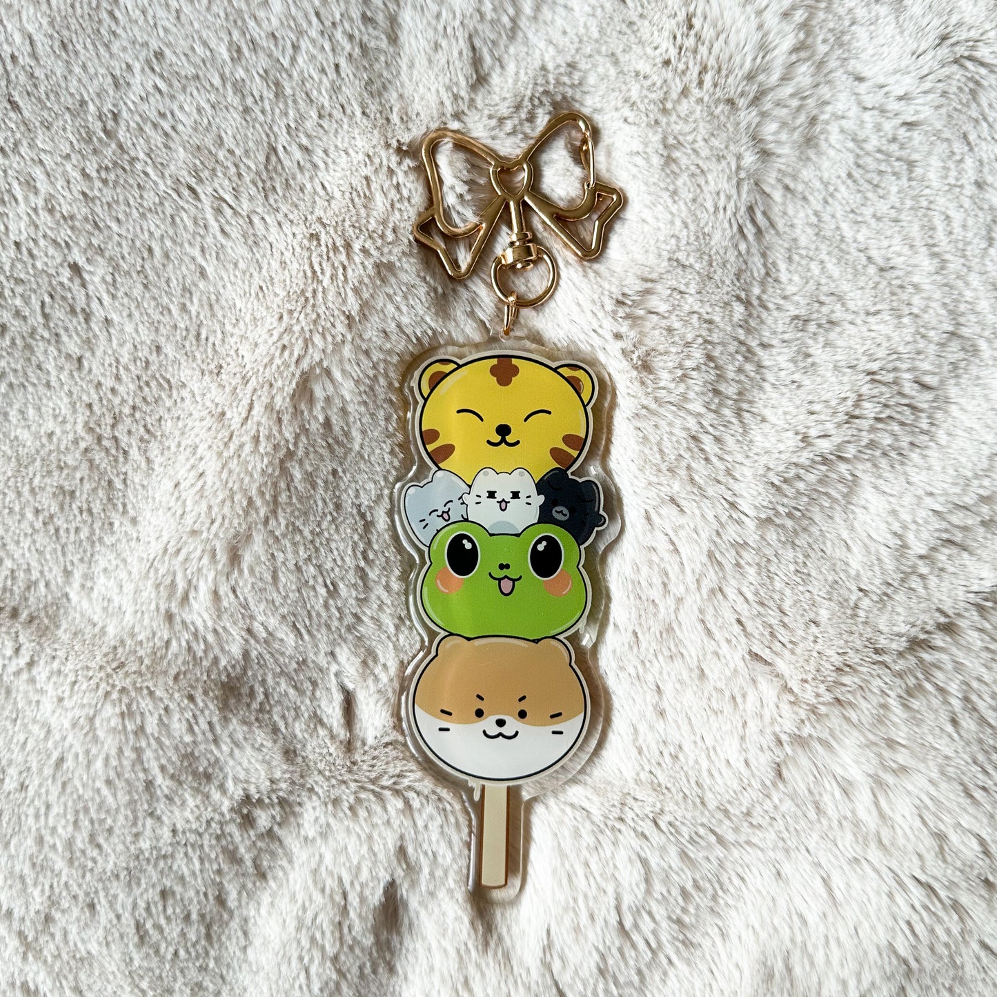 Miniteen Tanghulu Keychains