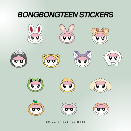 BongBongTeen Stickers